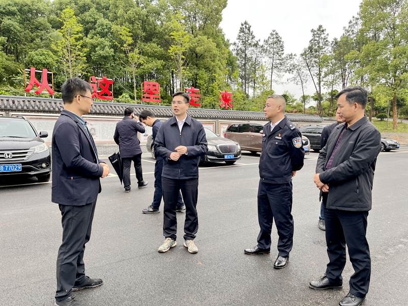 武挪强在渌田镇调研耕地恢复等工作